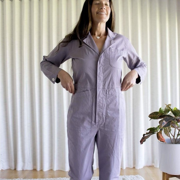 Alex Mill Pants - Alex Mill Standard Jumpsuit in Grey Lilac